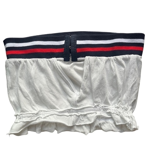 Free People Grand Slam White Tube Top size xs. - Picture 3 of 8